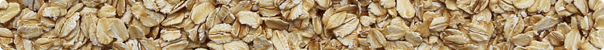 Close-up image of rolled oats